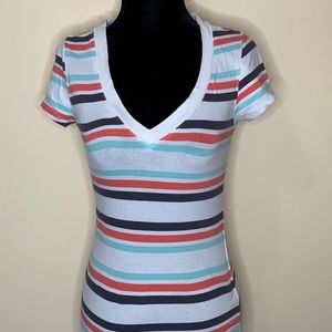 ~ Streetwear Society Stripped T-Shirt ~